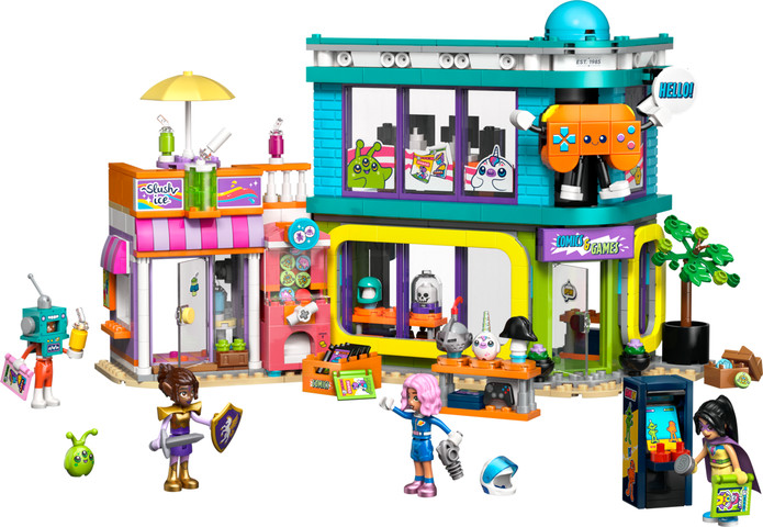 לגו Friends – חנות קומיקס ומשחקים (42674) LEGO