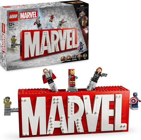 לגו גיבורי על לוגו ודמויות של מארוול 76313 - Lego