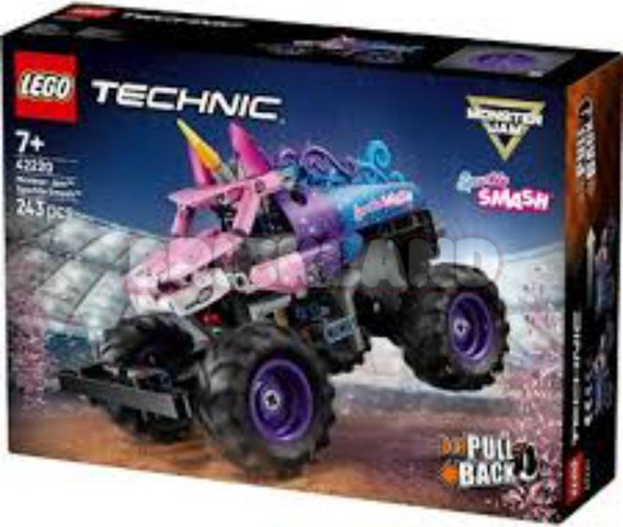 לגו טכני - משוך וסע Monster Jam Sparkle Smash 42220