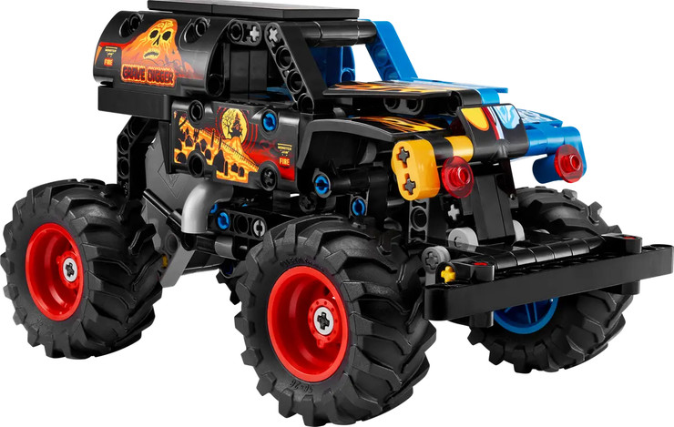 לגו טכני אש וקרח Monster Jam Grave Digger 42219