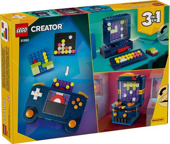 לגו קריאטור - קונסולת משחק רטרו 31380 Lego