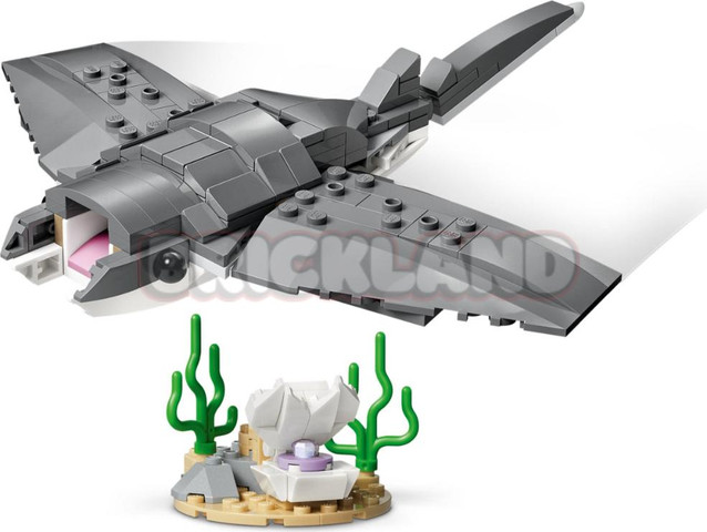 לגו קריאטור כריש פרא עם תיבת אוצר 31381 - Lego
