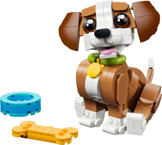 קריאטור - חיות חמודות: כלבלב שובב LEGO 31382