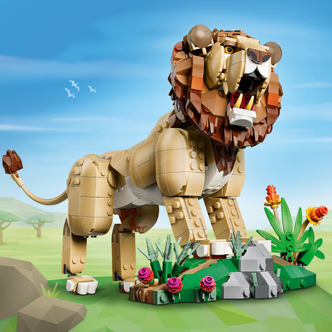 לגו קריאטור 3 ב-1 – אריה מלכותי Creator 3-in-1 דגם 31386