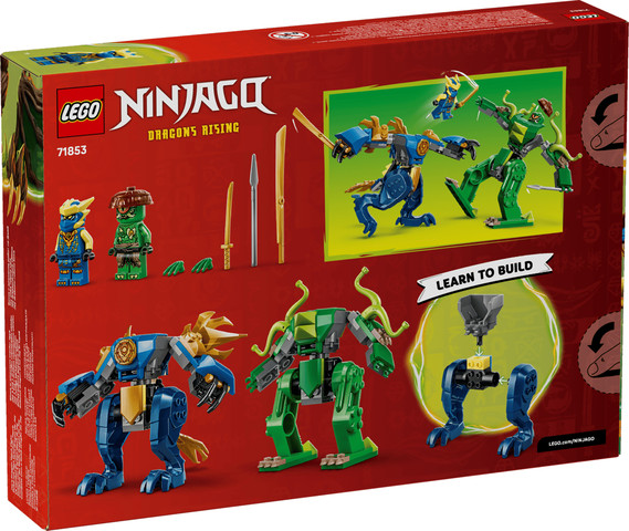 לגו Ninjago – רובוט הדרקון של ג’יי בקרב (71853) LEGO