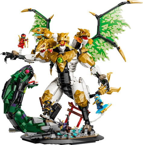 לגו Ninjago – אולטרה קרב בין דרקונים (71872) LEGO