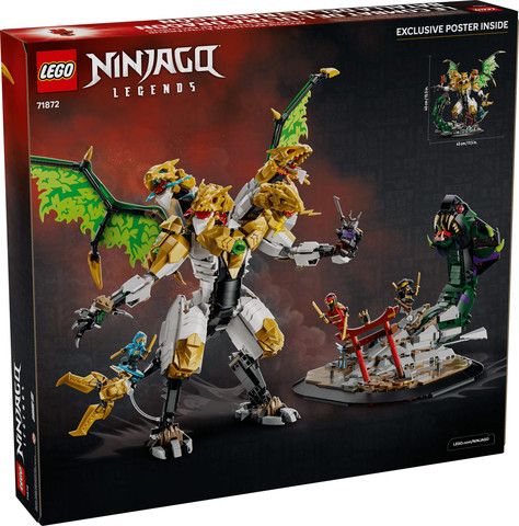 לגו Ninjago – אולטרה קרב בין דרקונים (71872) LEGO