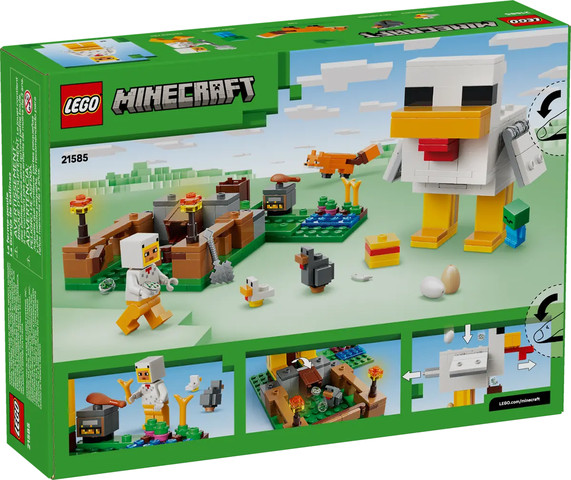מיינקראפט - חוות תרנגולות LEGO 21585