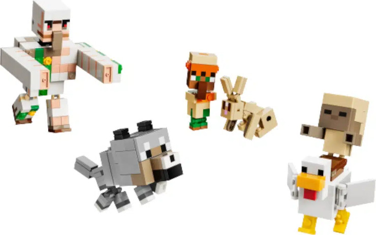 לגו מיינקראפט – מתקפת גוקי העוף במדבר Minecraft דגם 21592
