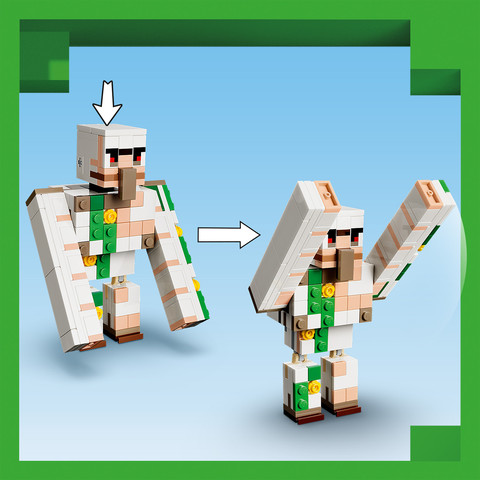 לגו מיינקראפט – מתקפת גוקי העוף במדבר Minecraft דגם 21592