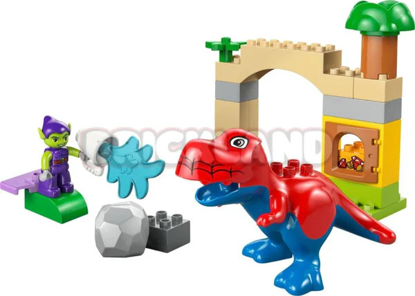10463 לגו דופלו דינוזאור ספיידי נגד גובלין Lego