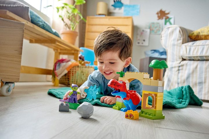 10463 לגו דופלו דינוזאור ספיידי נגד גובלין Lego