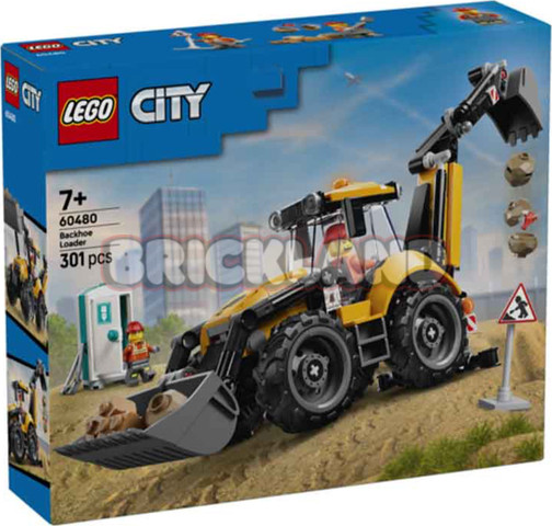 לגו סיטי – מחפרון צהוב City דגם 60480