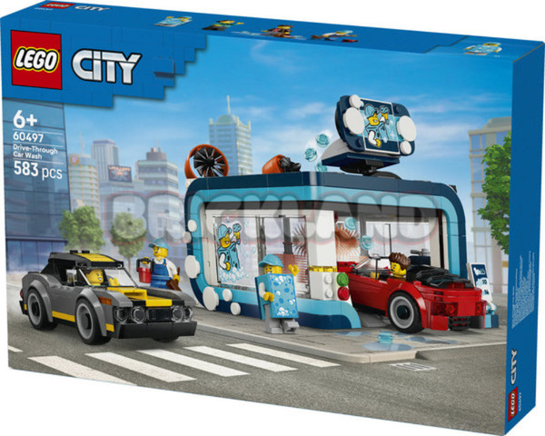 לגו סיטי – שטיפת מכוניות דרייב-אין City דגם 60497