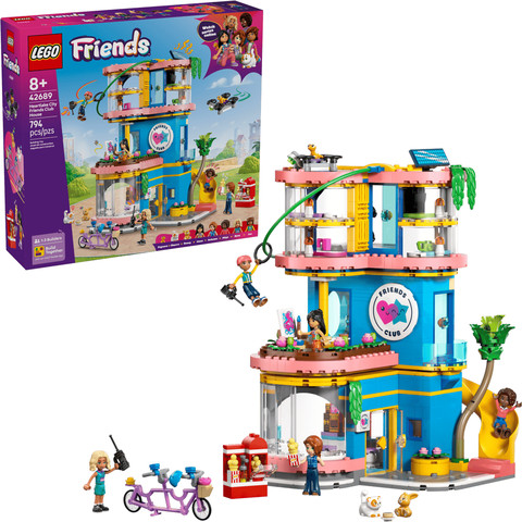 לגו Friends – מועדון חברים בהארטלייק סיטי (42689) LEGO
