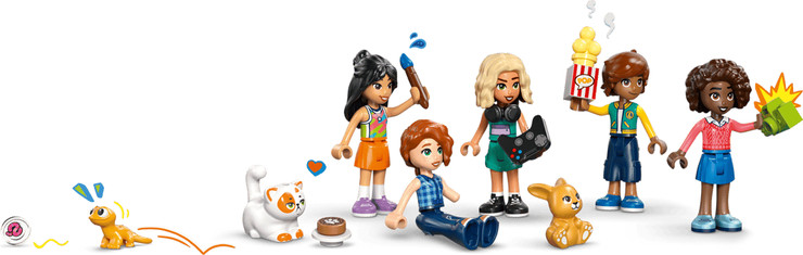 לגו Friends – מועדון חברים בהארטלייק סיטי (42689) LEGO