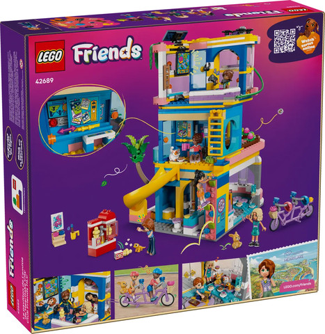 לגו Friends – מועדון חברים בהארטלייק סיטי (42689) LEGO