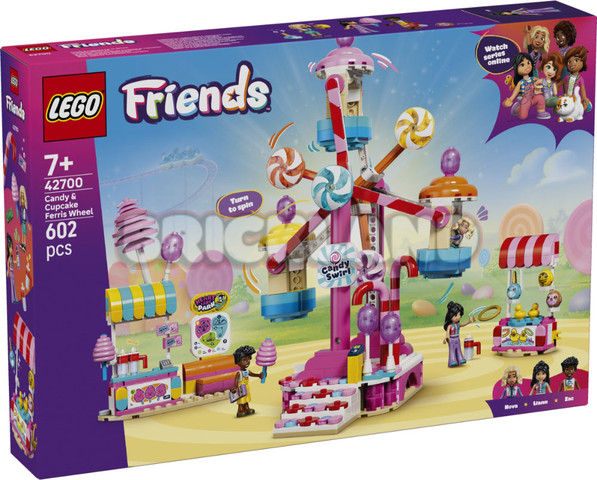 לגו חברות - גלגל ענק ממתקים וקאפקייקס 42700 - Lego