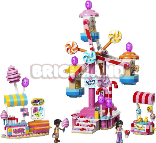 לגו חברות - גלגל ענק ממתקים וקאפקייקס 42700 - Lego