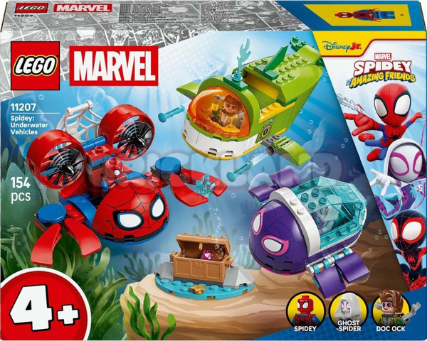 לגו ספיידי כלי רכב תת ימיים 11207 - Lego