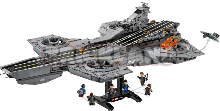לגו מארוול - ספינת נושאת מטוסים -76354 - Lego