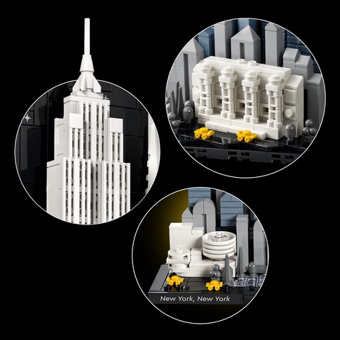 לגו ארכיטקטורה – ניו יורק העיר הגדולה Architecture דגם 21066