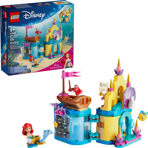 דיסני - מיני ארמון קסום של אריאל LEGO 43285
