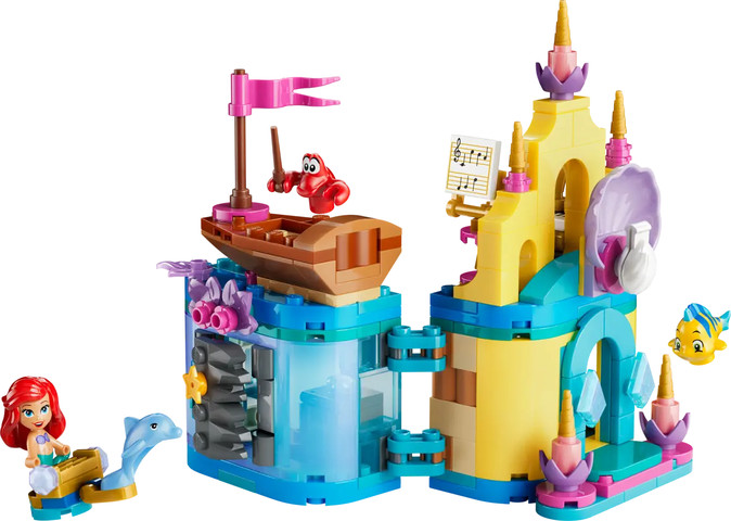 דיסני - מיני ארמון קסום של אריאל LEGO 43285