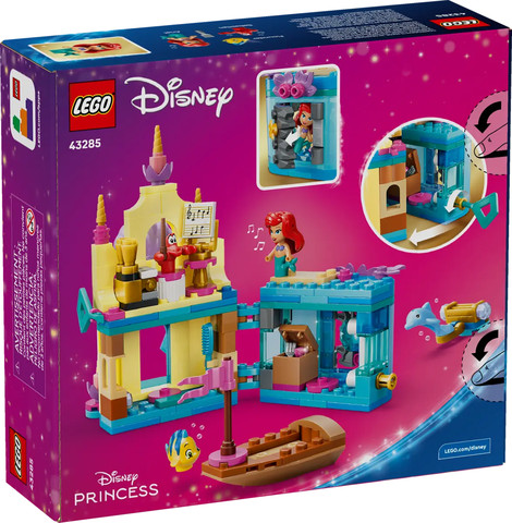 דיסני - מיני ארמון קסום של אריאל LEGO 43285