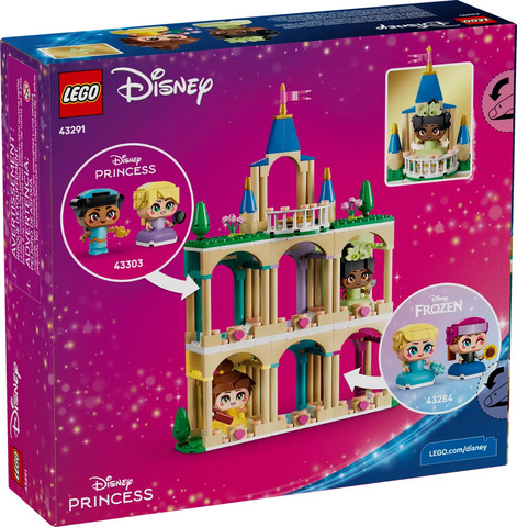 דיסני - מיני נסיכות בל וטיאנה עם טירה LEGO 43291