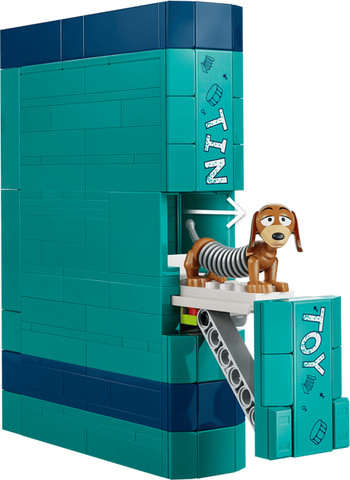 לגו  - תומך ספרים עם הכלב סלינקי - LEGO 43301