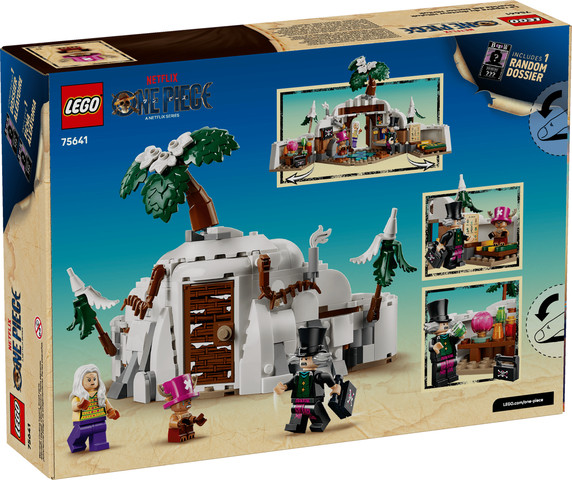 ONE PIECE - המחבוא של ד"ר הירילוק LEGO 75641