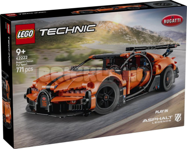 42222 BUGATTI CHIRON לגו טכניק היפר מכונית - Lego