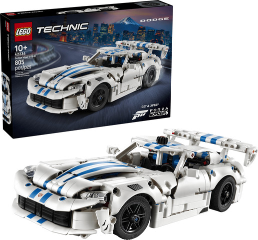לגו טכניק דודג' וייפר GTS-R LEGO Technic 42234 Dodge Viper GTS-R Sports Car