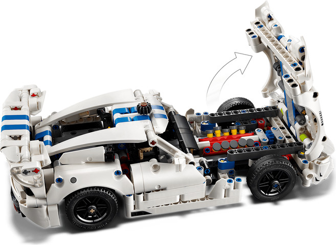 לגו טכניק דודג' וייפר GTS-R LEGO Technic 42234 Dodge Viper GTS-R Sports Car