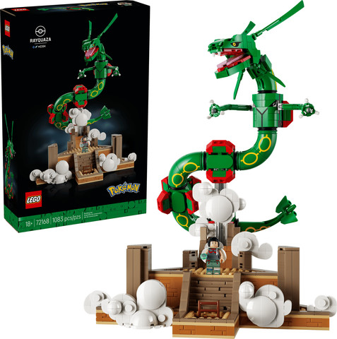 לגו פוקימון - LEGO 72168 Rayquaza