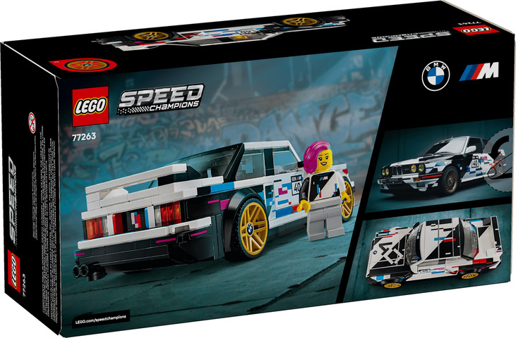 לגו ספיד צ'מפיונס ב.מ.וו BMW M3 (E30) LEGO Speed Champions 77263