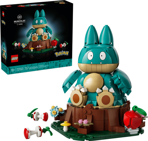 פוקימון - LEGO POKEMON 72150 Munchlax