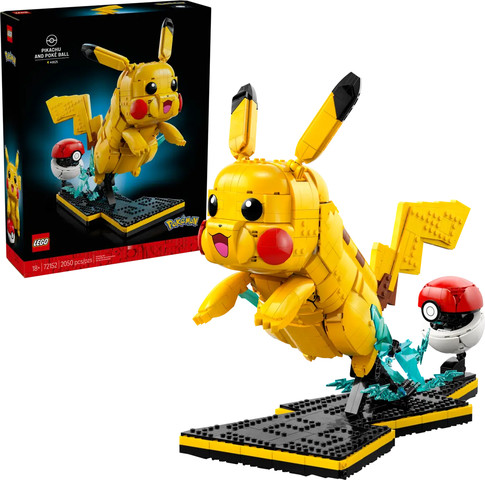 לגו פוקימון -Pokémon – פיקאצ’ו ופוקיבול (72152) LEGO