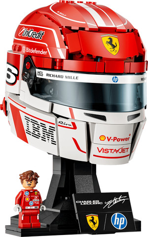 לגו Editions Vehicles – הקסדה של שארל לקלר מקבוצת המרוצים Scuderia Ferrari HP (43014) LEGO
