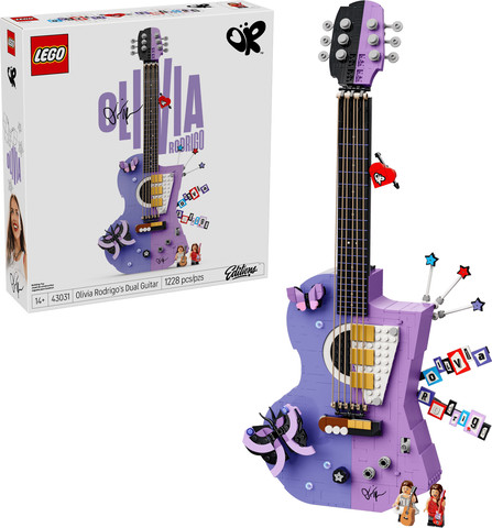 הגיטרה הכפולה של אוליביה רודריגו LEGO 43031 Olivia Rodrigo's Dual Guitar