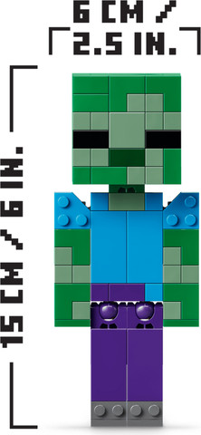מיינקראפט - צ‘יקן ג‘וקי LEGO 21582