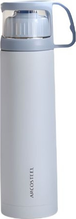 תרמוס תכלת לשתייה חמה/קרה Arcosteel 500ml