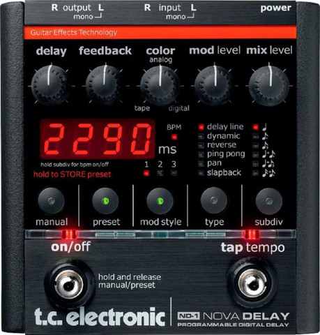 אפקט דיליי Tc Electronic NOVA DELAY