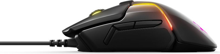 עכבר גיימינג חוטי Steelseries Rival 600 עם חיישן כפול TrueMove3+ שחור