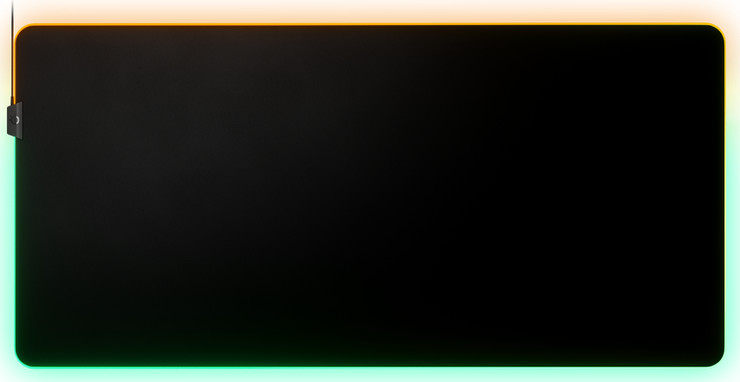 משטח לעכבר גיימינג SteelSeries QcK Prism Cloth RGB 3XL 1220x590x4 שחור