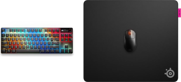 משטח לעכבר גיימינג Steelseries QcK Speed  צבע שחור, xl-900x400-ממ