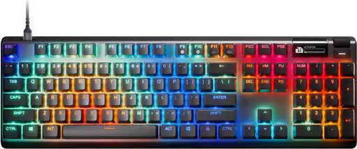 מקלדת גיימינג מכנית מקצועית SteelSeries Apex Pro Gen 3 Apex Pro Gen3 US