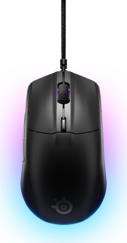 עכבר גיימינג חוטי SteelSeries Rival 3 Gen 2 מהיר ועמיד בחרו צבע שחור