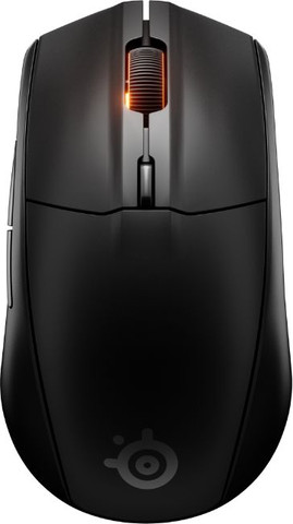עכבר גיימינג אלחוטי SteelSeries Rival 3 Gen 2 חיבור Bluetooth ו-2.4GHz, חיישן 18K DPI בחר צבע שחור